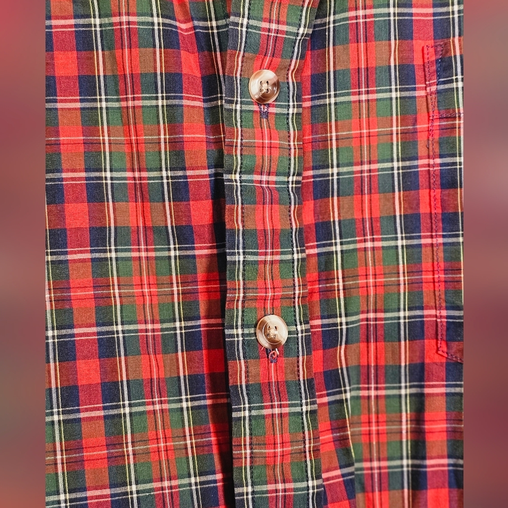 Abercrombie & Fitch Original Y2K Plaid Button Down Shirt - Picture 3 of 6